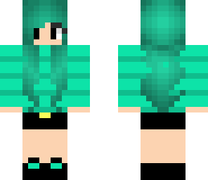 teal girl