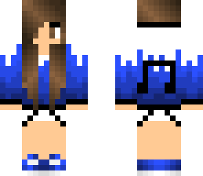 blue music girl