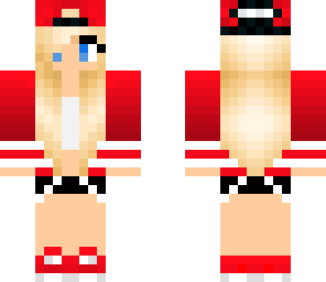 red hoodie girl