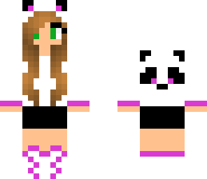 cute panda girl