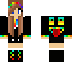 girl rainbow