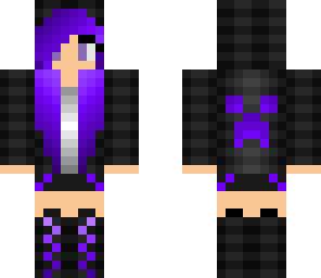 dark purple creeper girl
