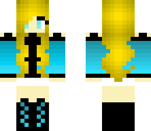 blue girl