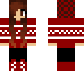 cute holiday girl