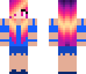 sunset girl
