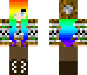 winter camo girl