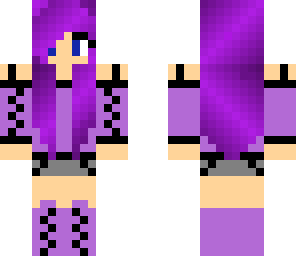 purple girl