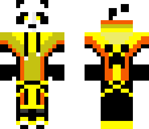 panda teen gelb