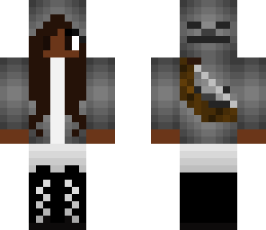 black skeleton girl