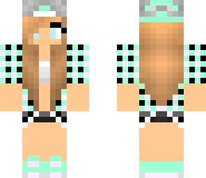 cute mint girl