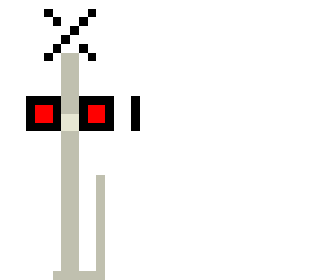 train crossing no gate