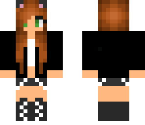cute kitten girl