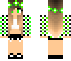 lime green flower girl