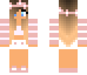 pink girl -the chickencaitlin skin-
