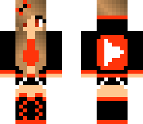 orange youtube girl