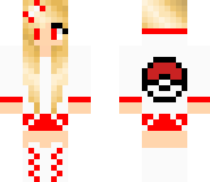 red pokemon girl