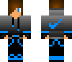 blue nike boy