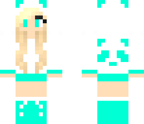 edited panda girl