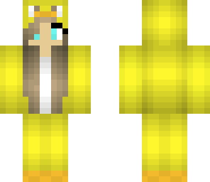 cute duck onesie girl skin
