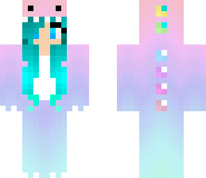dino blue hair