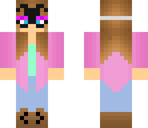 enderman mask girl