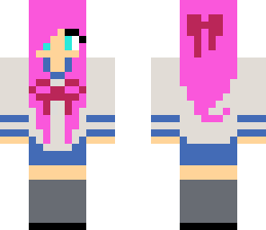 anime school girl