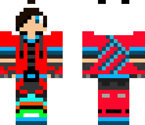 red teen boy 