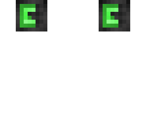 letra e verde