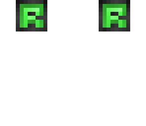 letra r verde