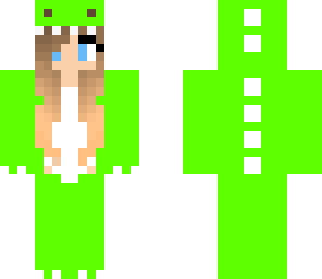 dino costume girl
