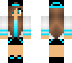 blue tomboy girl