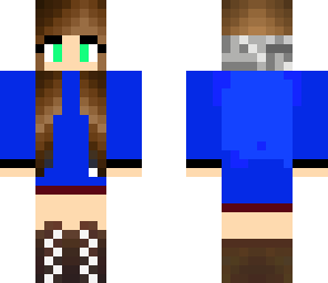 the blu girl