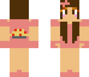 pink pie girl