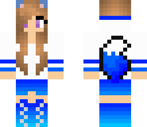 blue wolf girl
