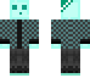 blue slime with tophat