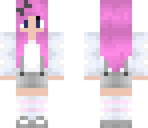 pink hair