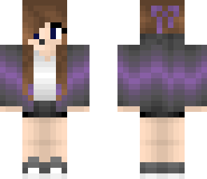 purple dubstep girl
