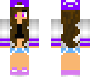 purple girl