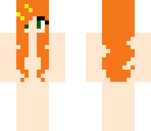orange cute girl base