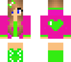 cute heart girl