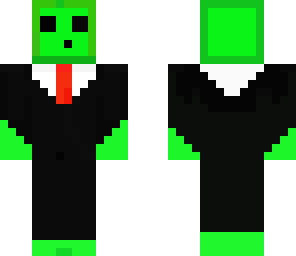 lime green slime suit