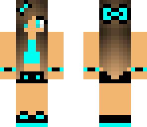cute blue girl