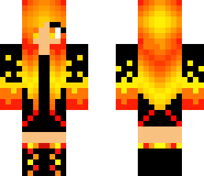 flame girl