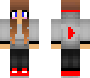 red youtuber girl