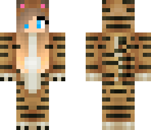 cute tiger girl