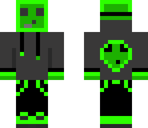 gamer green slime boy