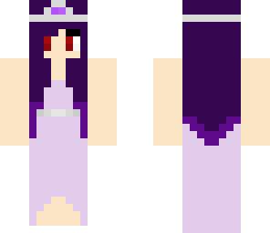purple bridesmaid