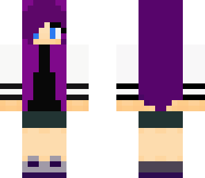 pretty purple hair