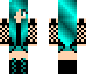 teal girl