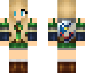 girl elf warroir fixed
